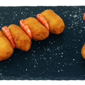 CROQUETA DE GAMBA ROJA CASERA