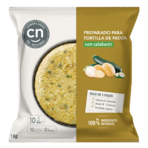PREPARADO DE TORTILLA CON CEBOLLA